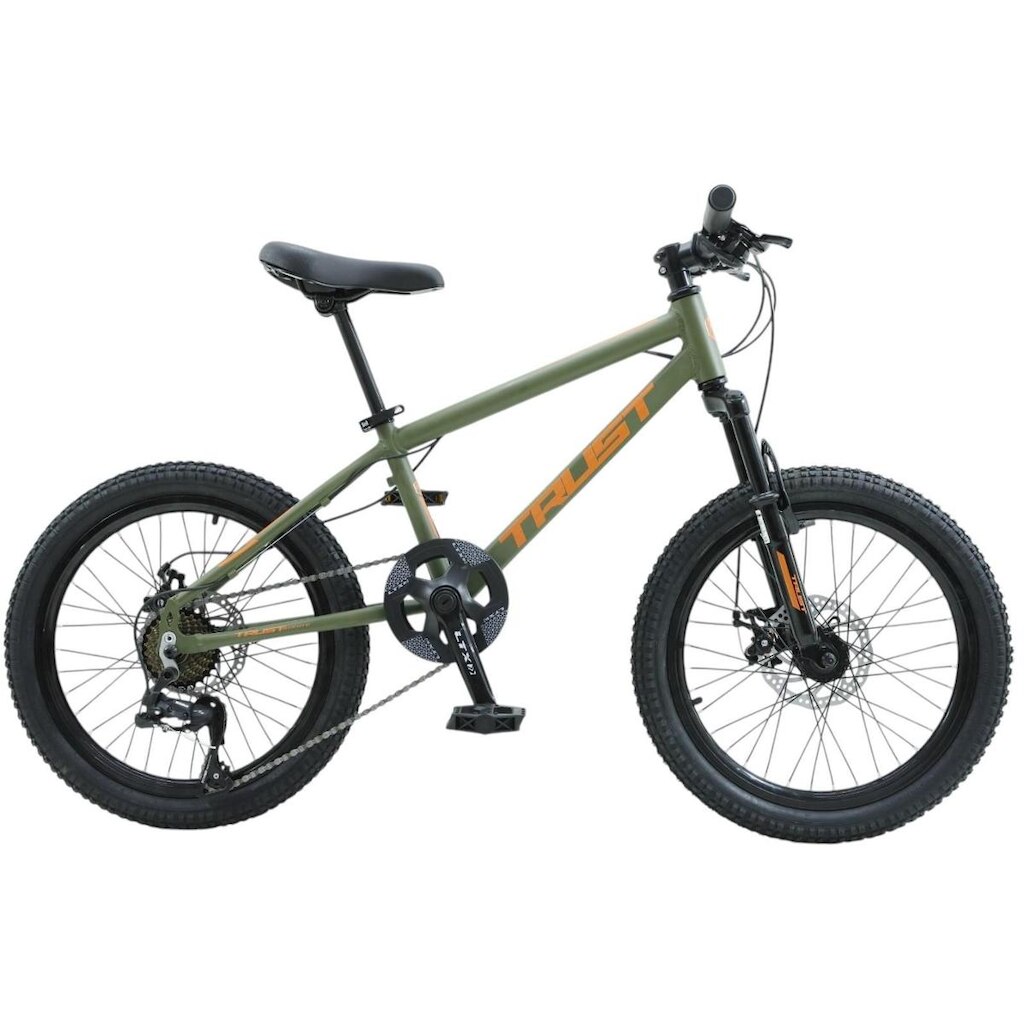 Bicicleta Aro 20 Trust 1x7 Freio A Disco Cambio Importado
