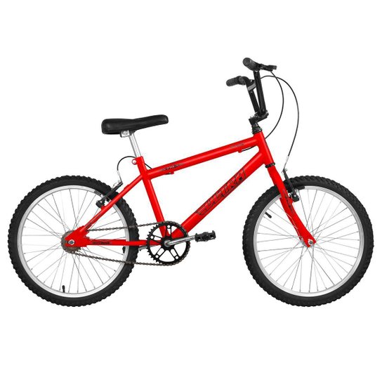 Bicicleta Aro 20 Ultra Bikes Masculina Freios V-Brake - Vermelho Menor preço em Bicicleta Aro 20 Ultra Bikes Masculina Freios V-Brake - Vermelho