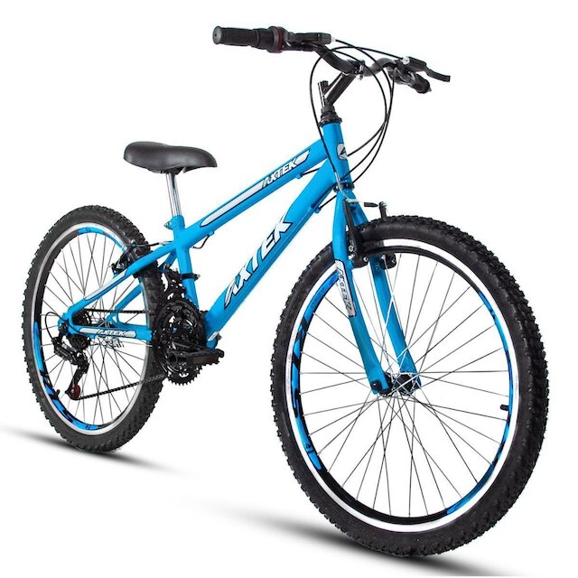Bicicleta Aro 24 Axtek Sport Gold V-Brake Mtb 21V