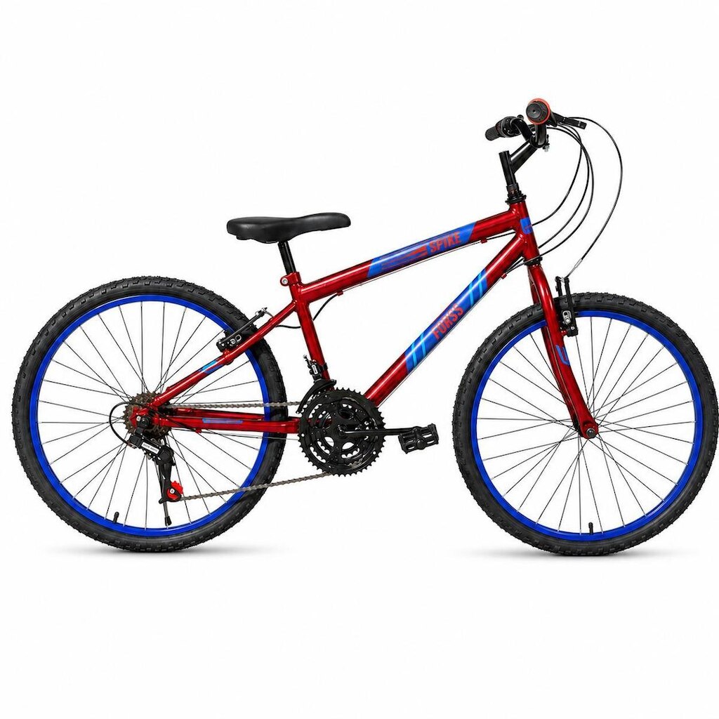 Bicicleta Aro 24 Forss Spike Sem Marchas - Preto