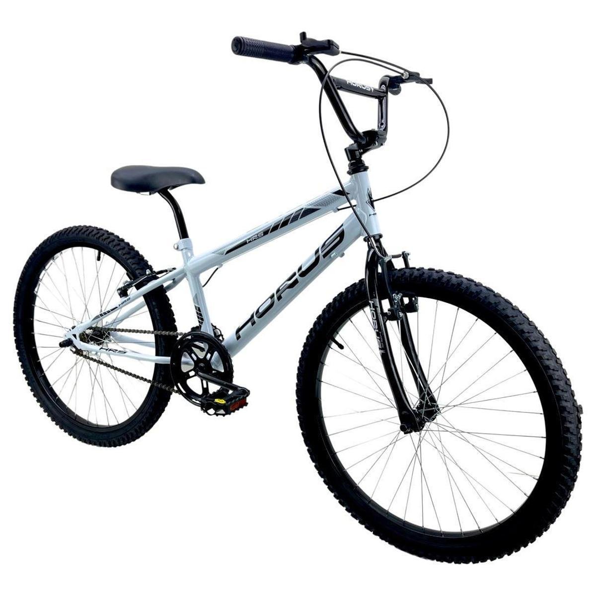 Bicicleta Aro 24 Masculina Sem Marcha Horus - Branco | Netshoes