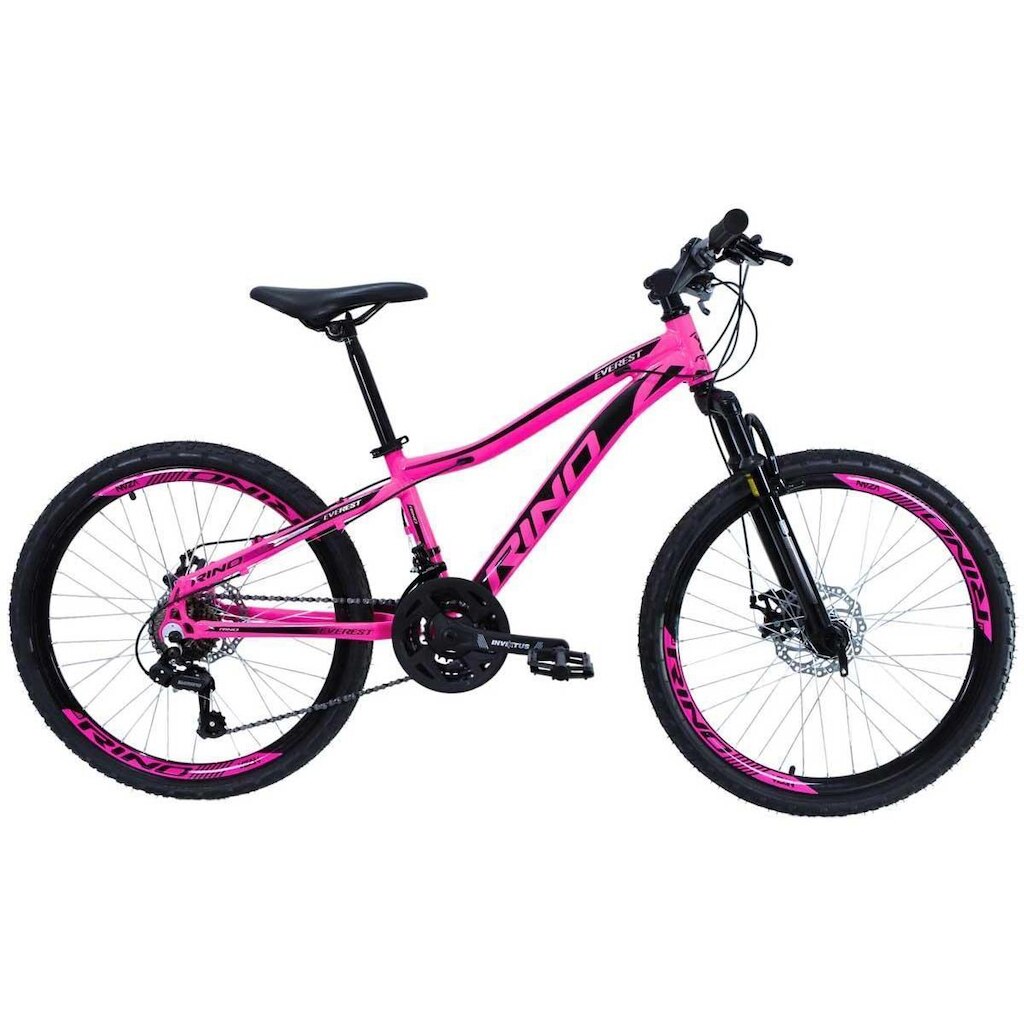 Bicicleta Aro 24 Rino Everest 21v Freio Disco Câmbio Shimano