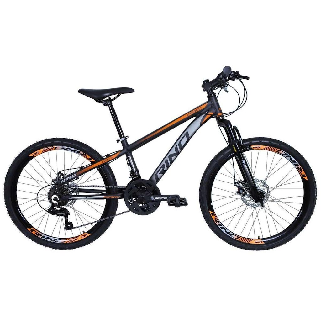 Bicicleta Aro 24 Rino Everest 21v Freio Disco Câmbio Shimano