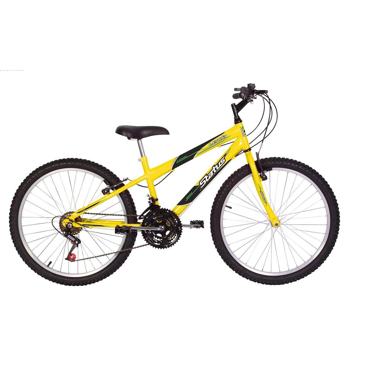 Bicicleta aro 24 amarela Clearance
