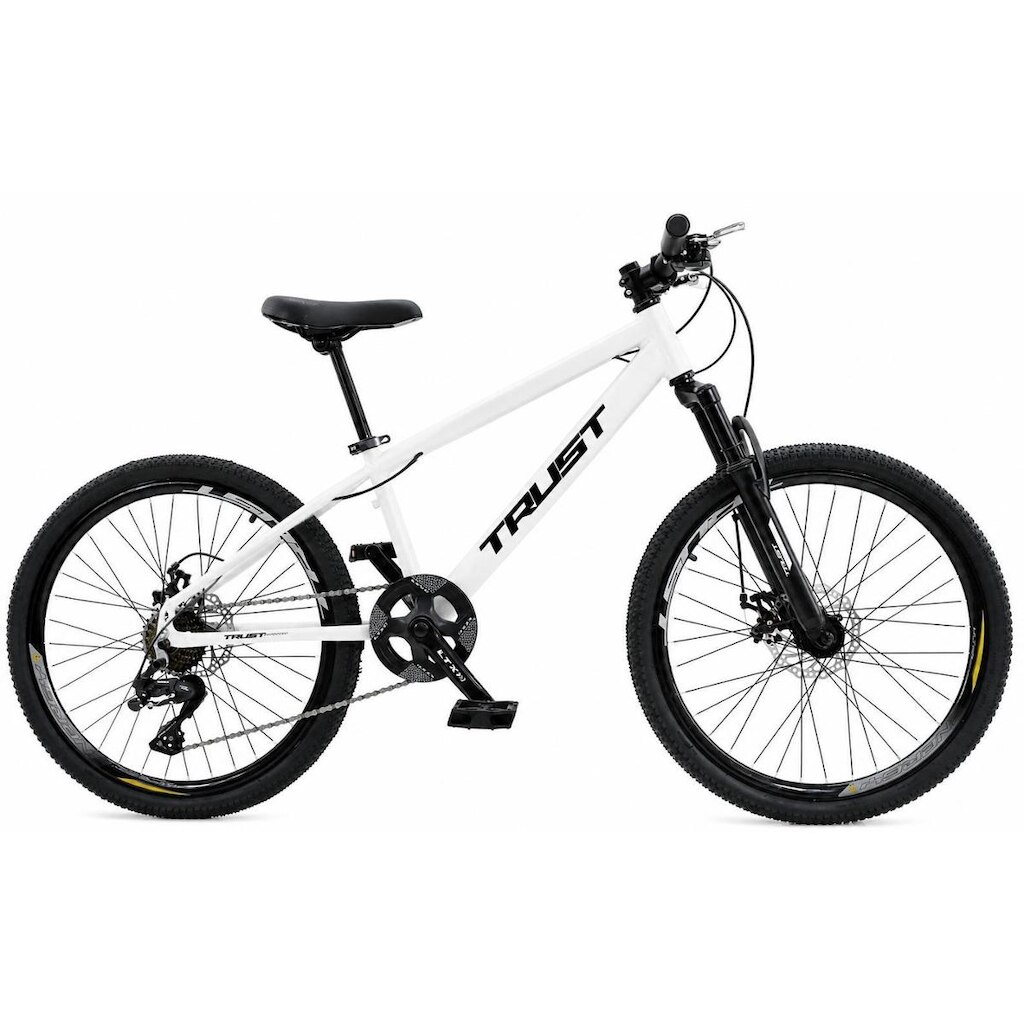 Bicicleta Aro 24 Trust 1x7 Freio A Disco Cambio Importado