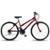 Bicicleta Aro 26  18 marchas South Love Girl Freio V-Brake - Vermelho