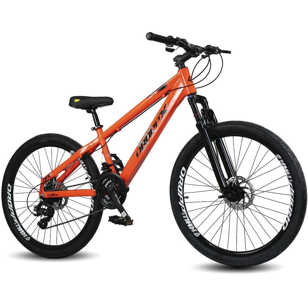 Bicicleta Aro 26 Dropp x PRO Freeride 21 Vel Freio A Disco Vikingx Grau Wheeling Vmaxx