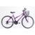 Bicicleta Aro 26 Feminina Bike De Passeio 18 Marchas Saidx - Violeta