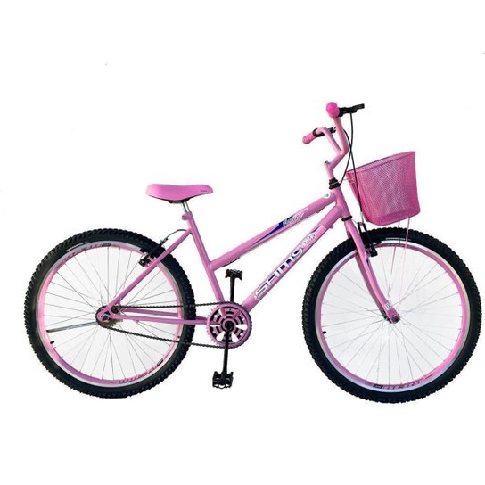 Bicicleta Aro 26 Feminina Urbana Passeio Dia a Dia Freios V Brake Roda Alumínio Aero - Rosa é ruim? Bicicleta Aro 26 Feminina Urbana Passeio Dia a Dia Freios V Brake Roda Alumínio Aero - Rosa é boa?