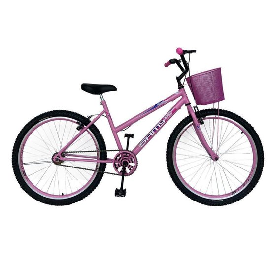 Bicicleta Aro 26 Feminina Urbana Passeio e Lazer Roda Alumínio Aero Com Cestinha - Rosa é ruim? Bicicleta Aro 26 Feminina Urbana Passeio e Lazer Roda Alumínio Aero Com Cestinha - Rosa é boa?