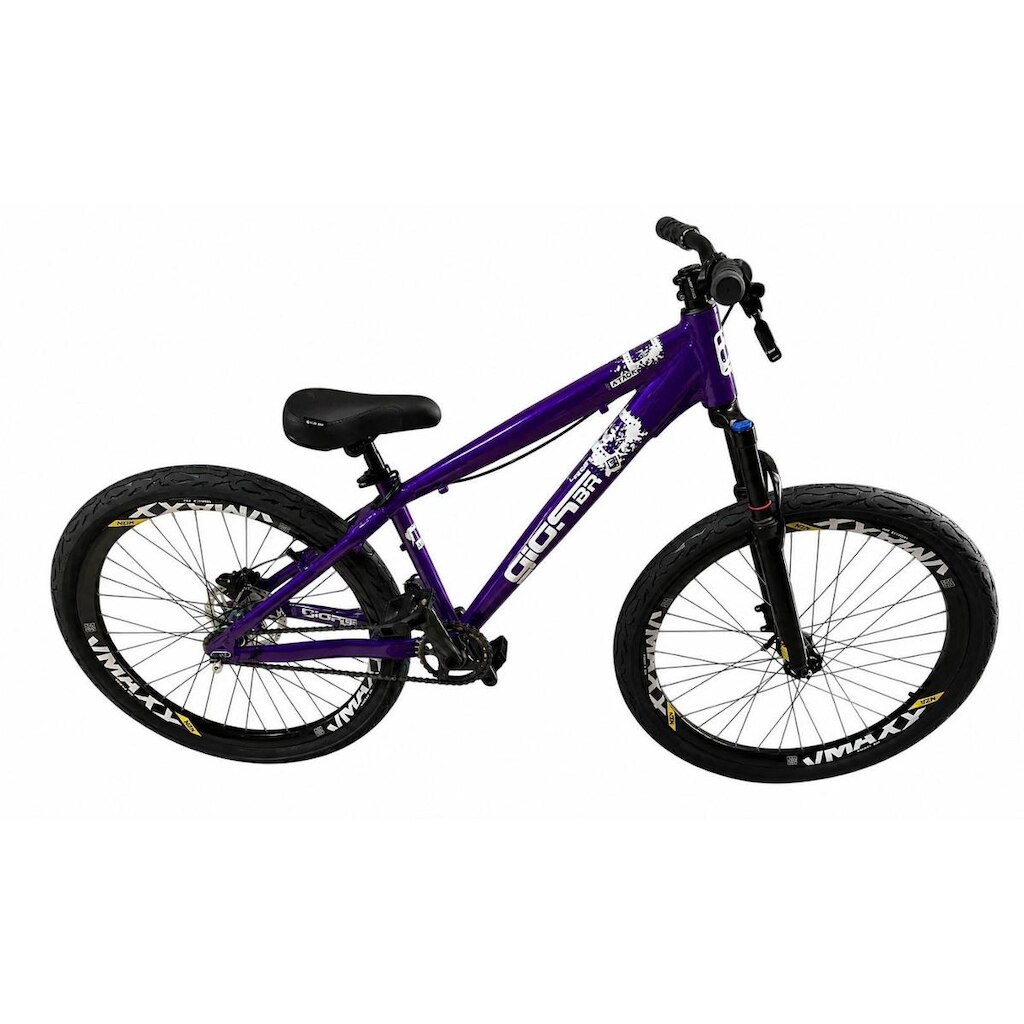 Bicicleta Aro 26 GIOS 4Trix 21v Freeride Downhill Aro Vmaxx Freio a Disco Garfo Suspensão Pneu Flame