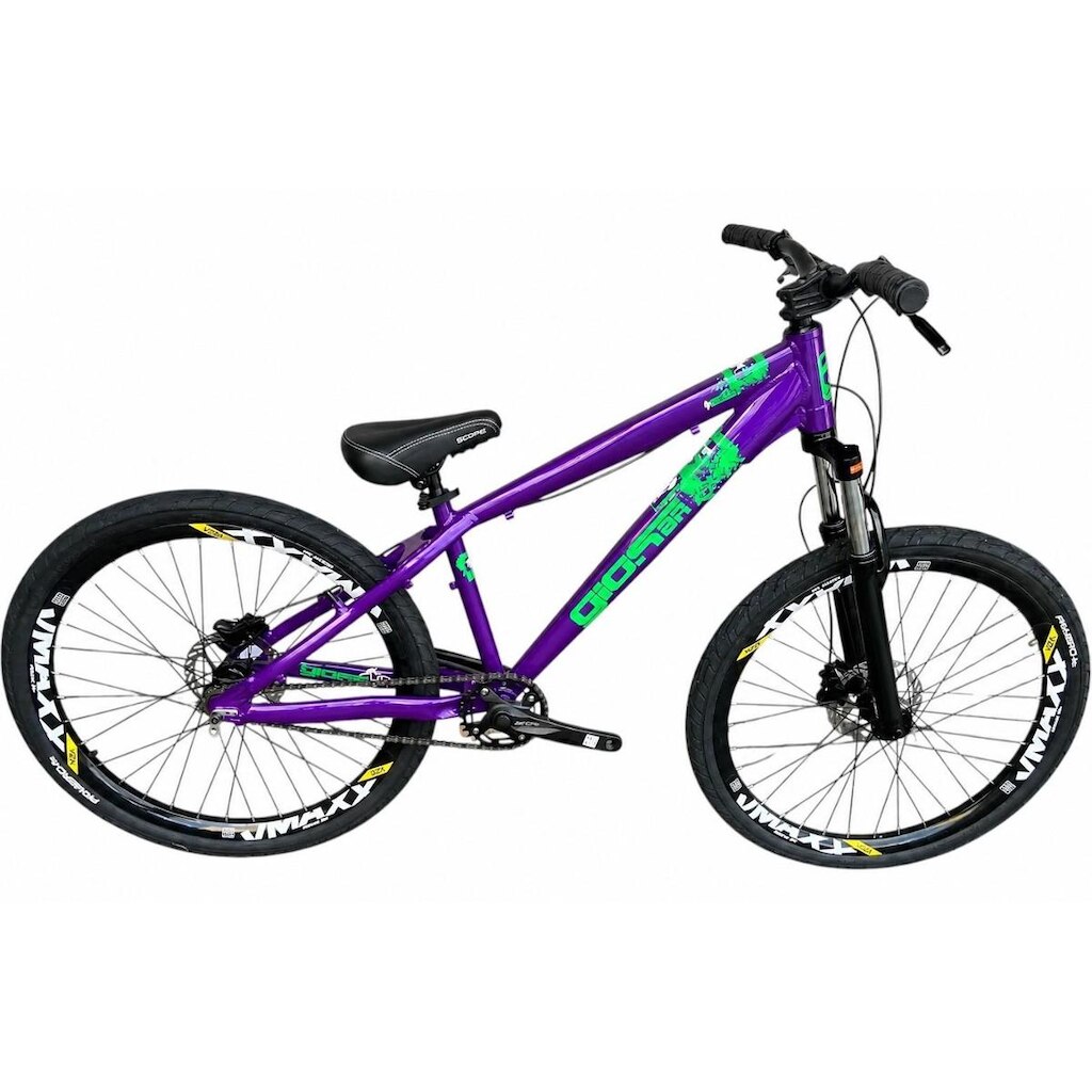 Bicicleta Aro 26 GIOS 4Trix 21v Freeride Downhill Aro Vmaxx Freio a Disco Garfo Suspensão Pneu Flame
