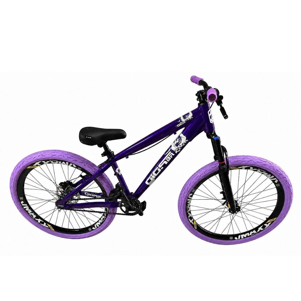 Bicicleta Aro 26 GIOS 4Trix Aro Vmaxx Freeride Freio a Disco 21v Garfo Suspensão Pneu Flame