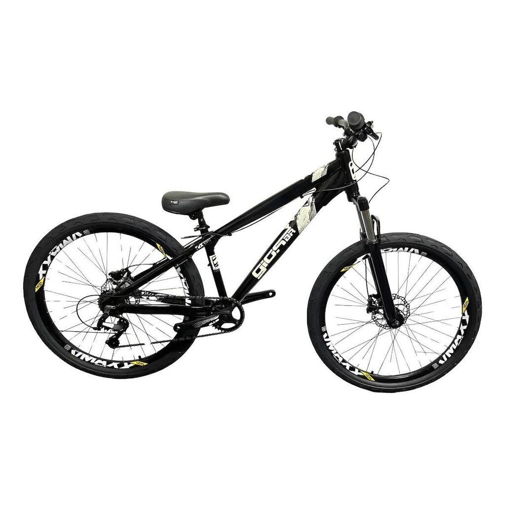 Bicicleta Aro 26 GIOS Frx-Evo Freeride Aro Vmaxx DH 21v Freio a Disco Garfo Suspensão Pneu Flame