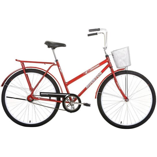 Bicicleta Aro 26 Houston Ônix de Aço Carbono