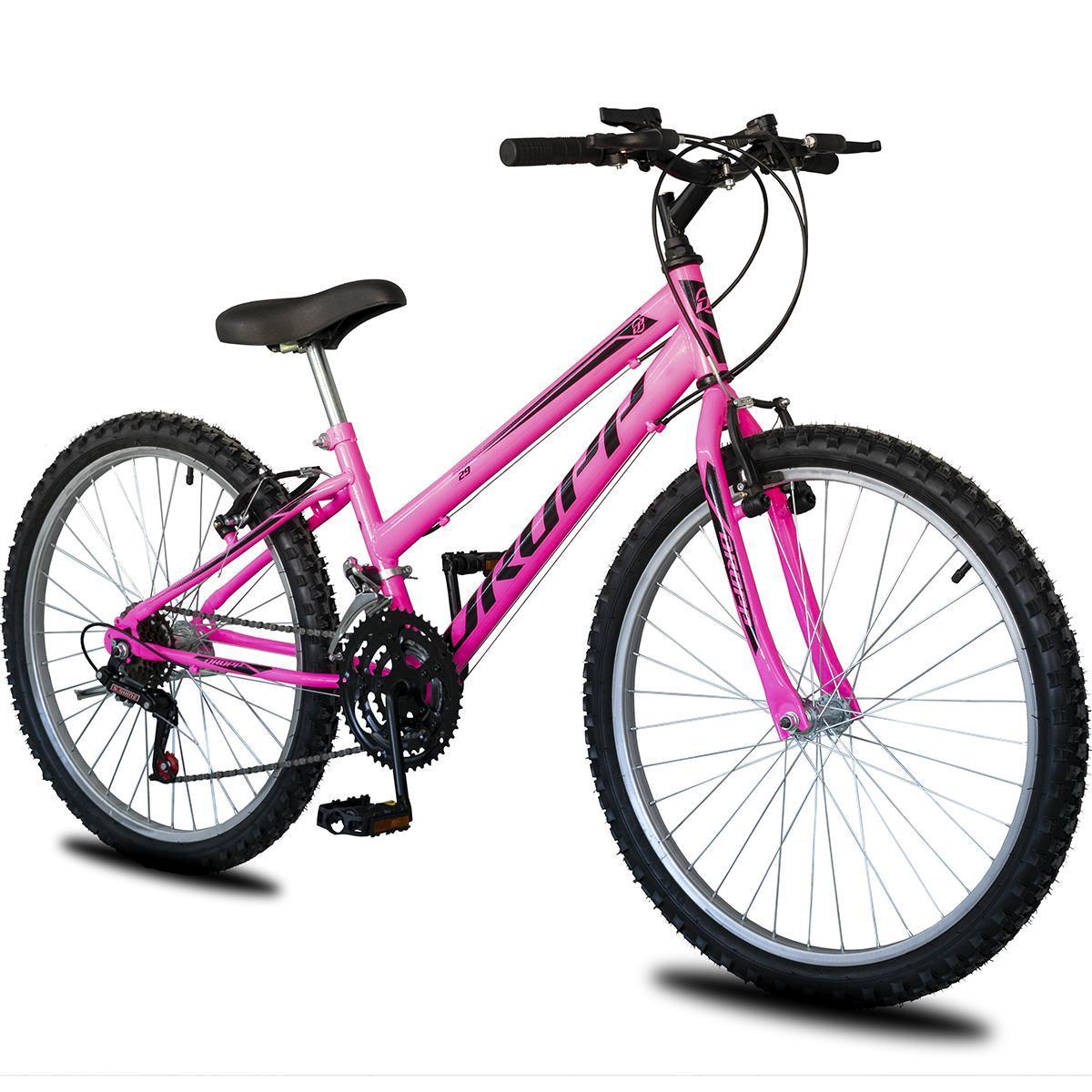 Bicicleta Dropp Sport Vb Aro 26 Rígida 18 Marchas - Rosa/preto