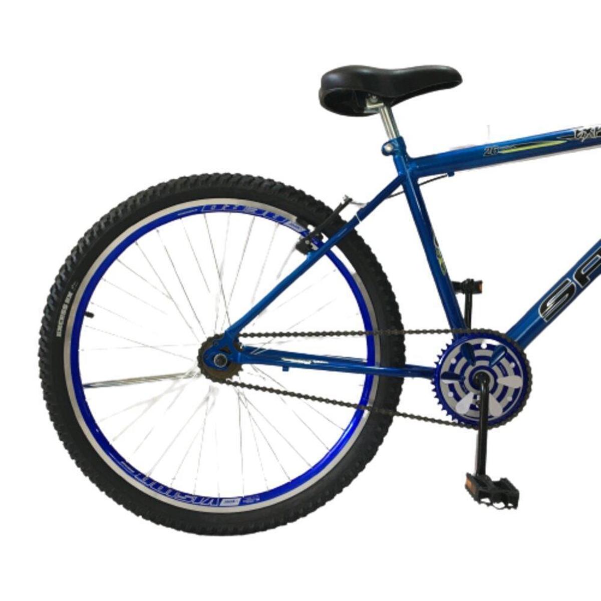 Bicicleta Aro 26 Masculina MTB Freio V Brake Aro Aero Reforçado ...