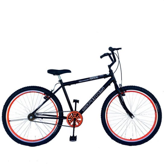 Bicicleta Aro 26 Mtb Masculina Rodas Alumínio Aero Freios V Brake - Preto Menor preço em Bicicleta Aro 26 Mtb Masculina Rodas Alumínio Aero Freios V Brake - Preto