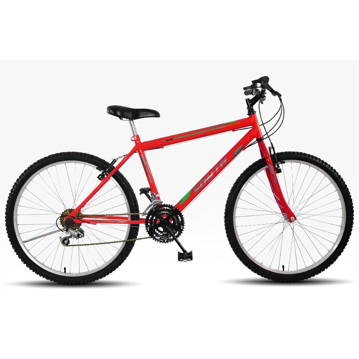 Bicicleta Aro 26 South 18 marchas Freio V-brake é ruim? Bicicleta Aro 26 South 18 marchas Freio V-brake é boa?