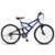 Bicicleta Aro 26 South Full Suspension 18 marchas Freio V-Brake - Azul