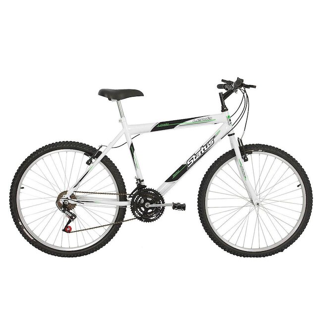 Bicicleta Aro 26 Status Lenda - Branco Menor preço em Bicicleta Aro 26 Status Lenda - Branco