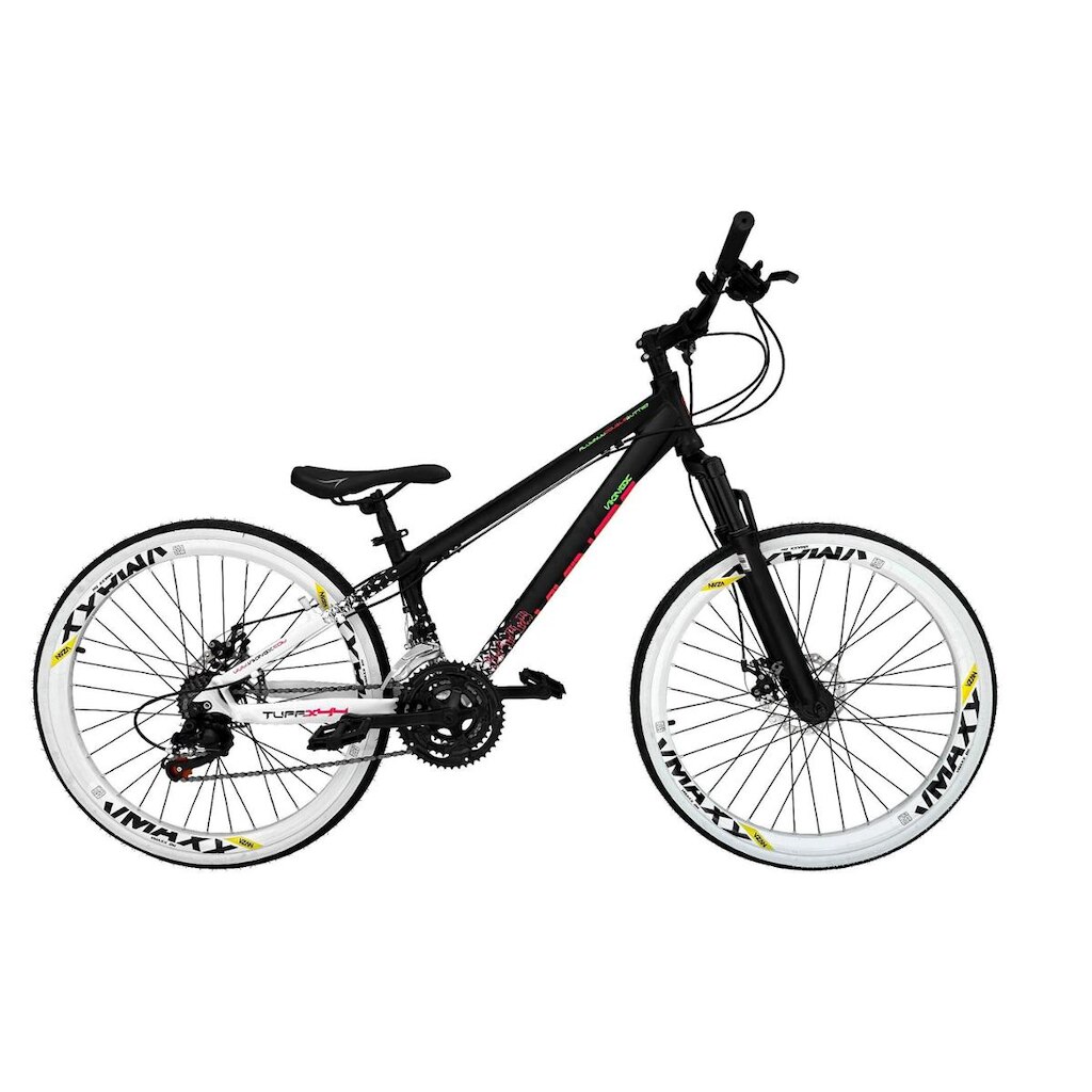 Bicicleta Aro 26 Vikingx Tuff X44 Alumínio 21v Freeride DH Aros Vmaxx Freio a Disco