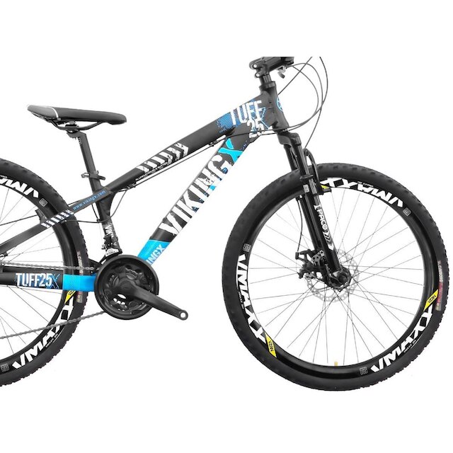 Bicicleta Aro 26 VikingX Tuff25 21v Freios Mecânicos e Trava