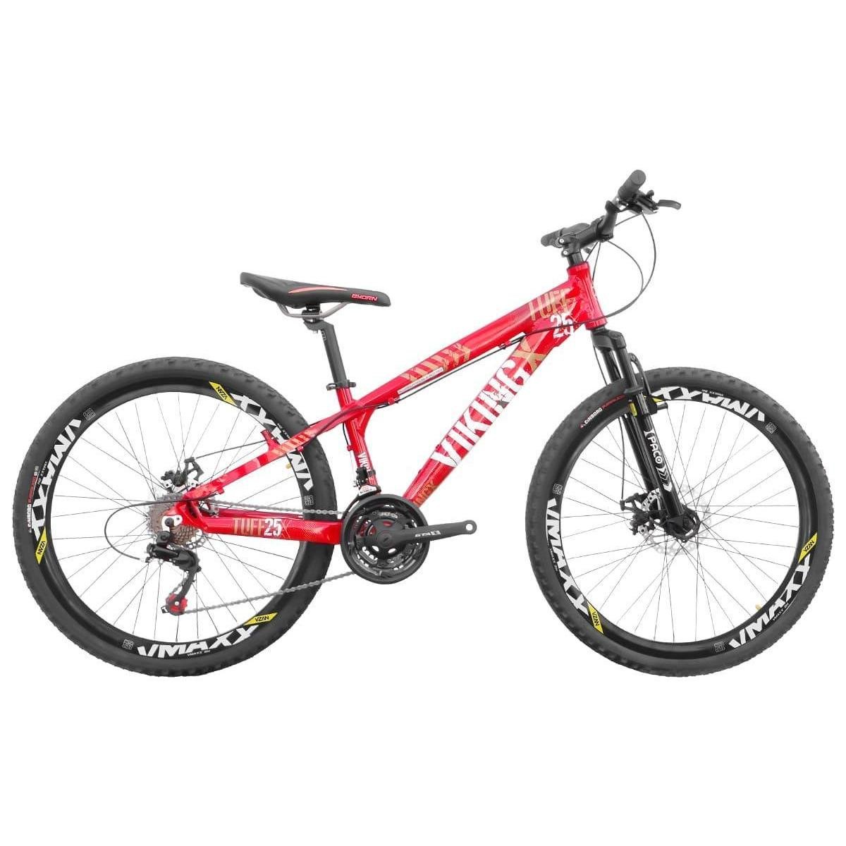 Bicicleta Aro 26 VikingX Tuff25 21v Freios Mecânicos e Trava