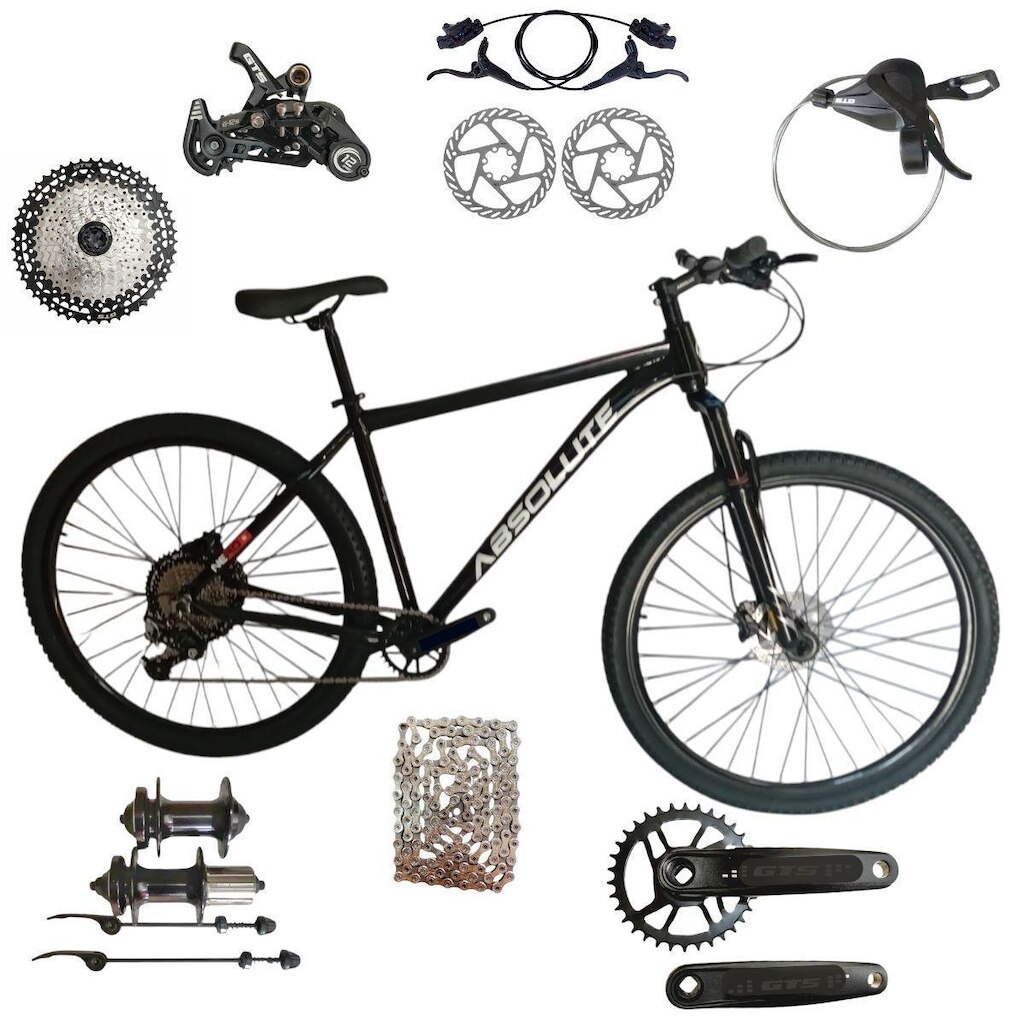 Bicicleta Aro 29 Absolute Nero 5 12 Velocidades Freios Hidraulicos