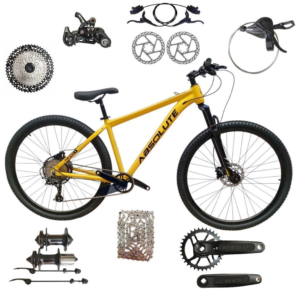 Bicicleta Aro 29 Absolute Nero 5 12 Velocidades Freios Hidraulicos