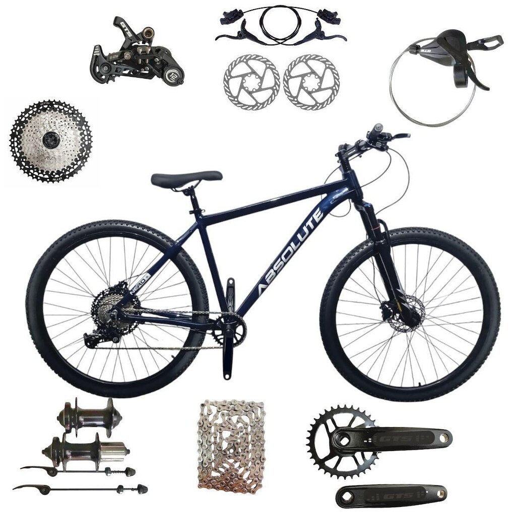 Bicicleta Aro 29 Absolute Nero 5 12 Velocidades Freios Hidraulicos