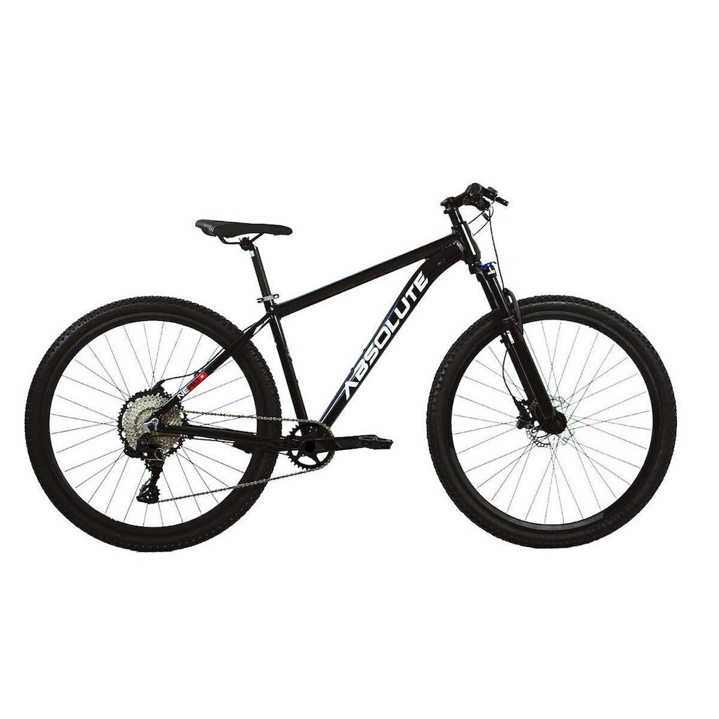 Bicicleta Aro 29 Absolute Nero 5 12v Suspensão com Trava K7 11/50 Freios Hidráulicos Kit 1x12