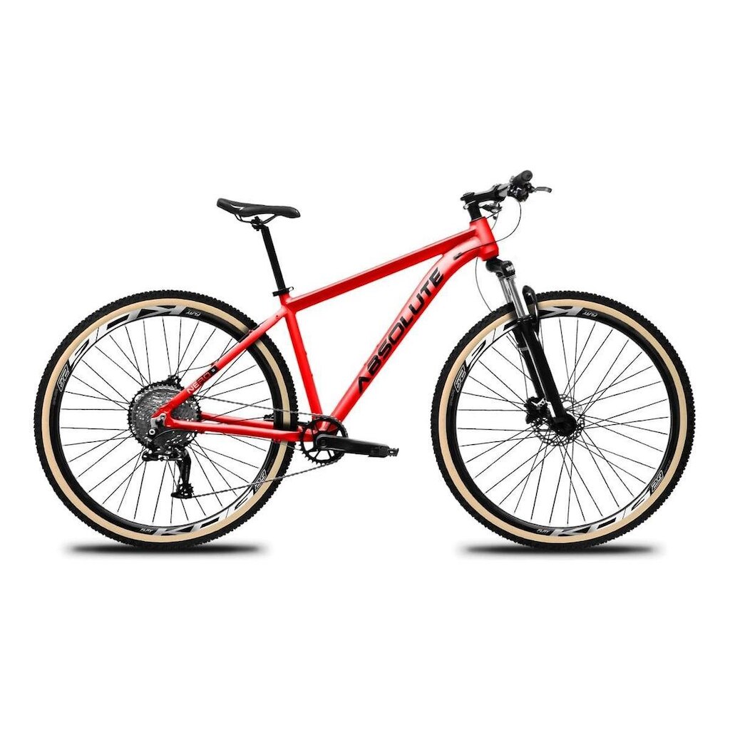 Bicicleta Aro 29 Absolute Nero 5 12v Suspensão Trava Guidão Freios Hidráulicos 1x12v Hollowtech