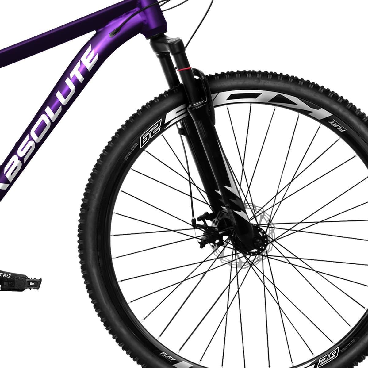 Bicicleta Aro 29 Absolute Nero 5 21 Marchas Transmissão Shimano