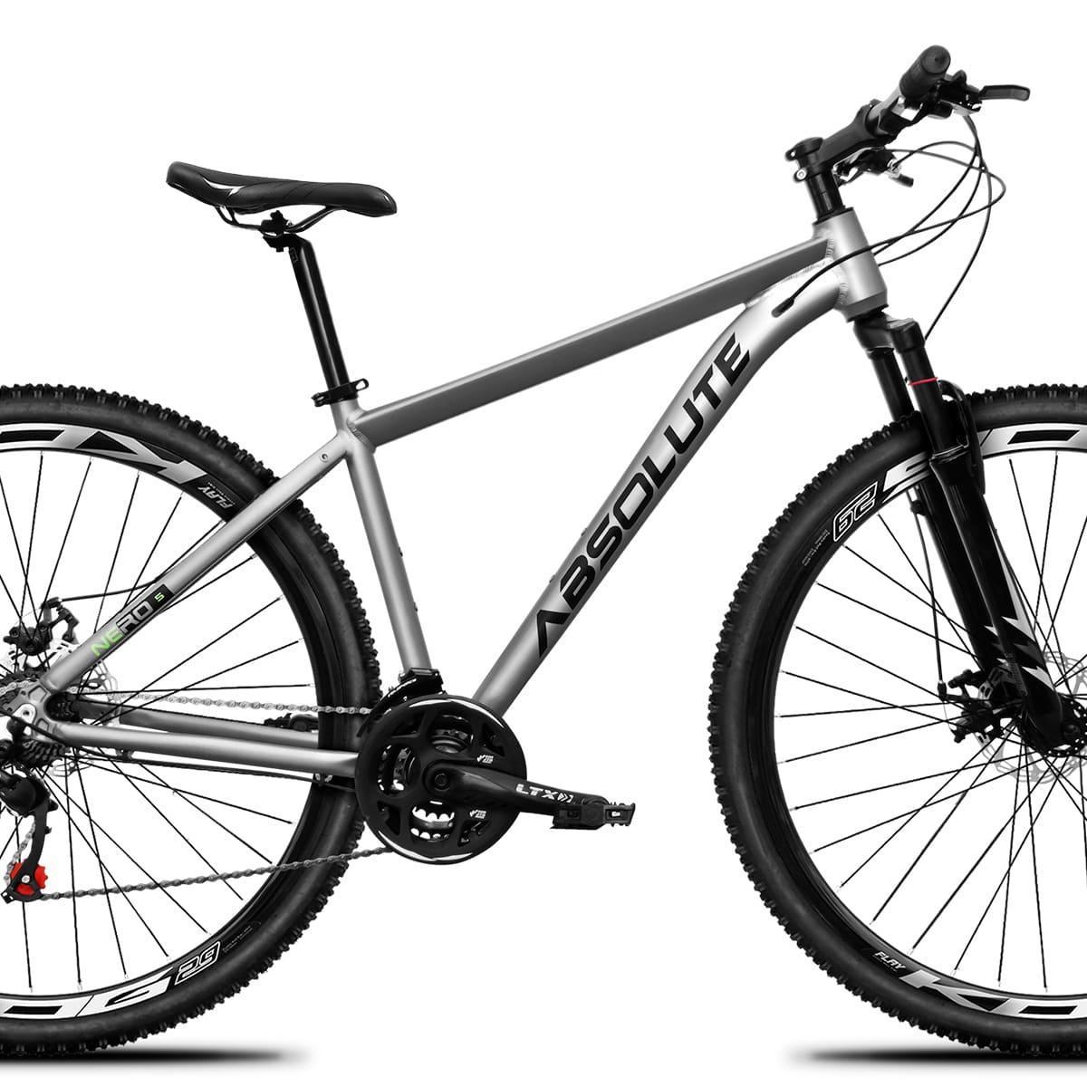 Bicicleta Aro 29 Absolute Nero 5 Aluminio 21 Velocidades Garfo de