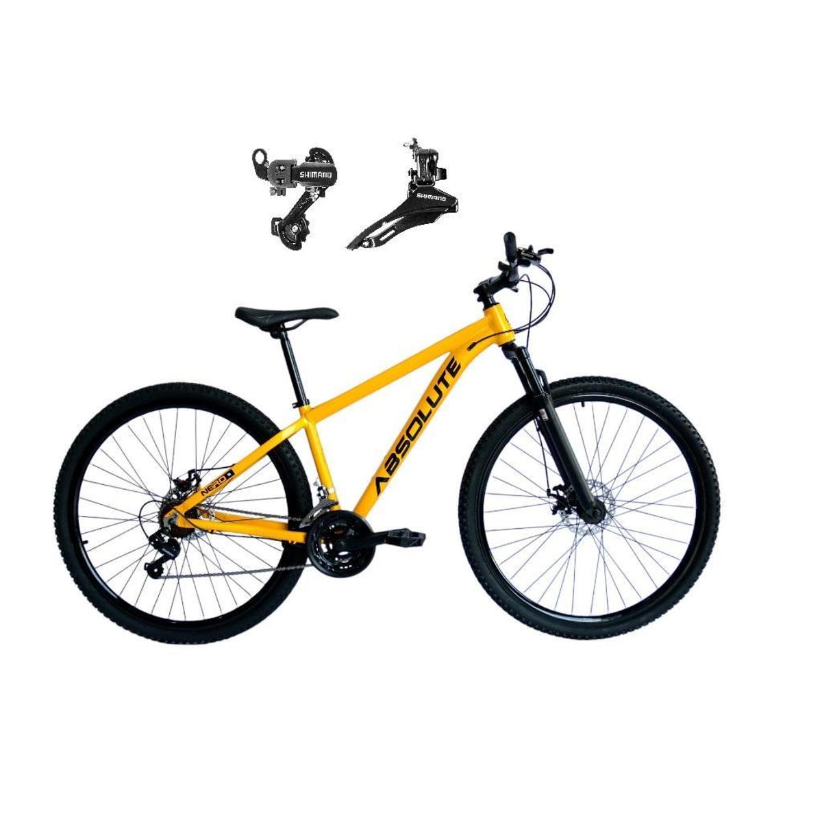 Bicicleta Aro 29 Absolute Nero 5 Alumínio 21v Câmbios Shimano Tz