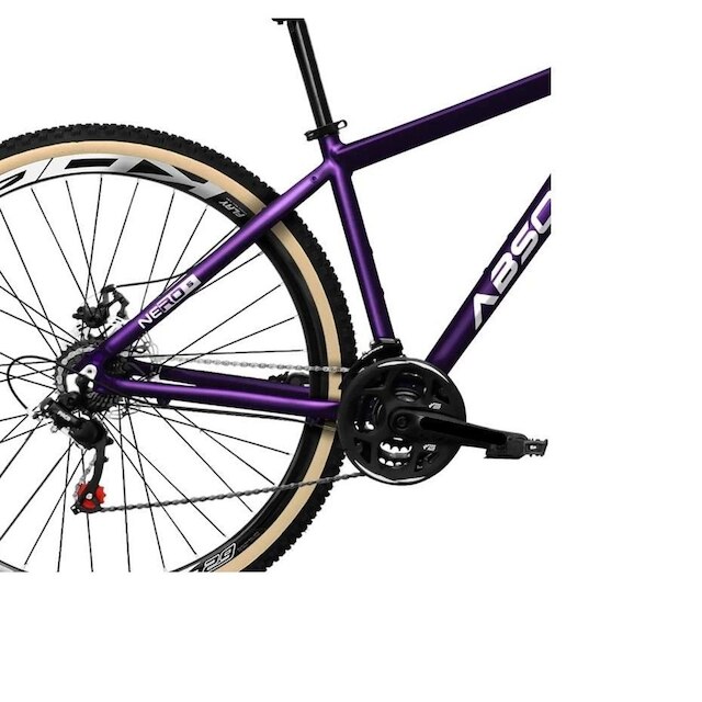 Bicicleta Aro 29 Absolute Nero 5 Alumínio 24v Freio a Disco Susp. Dianteira 60mm Pneus com Faixa