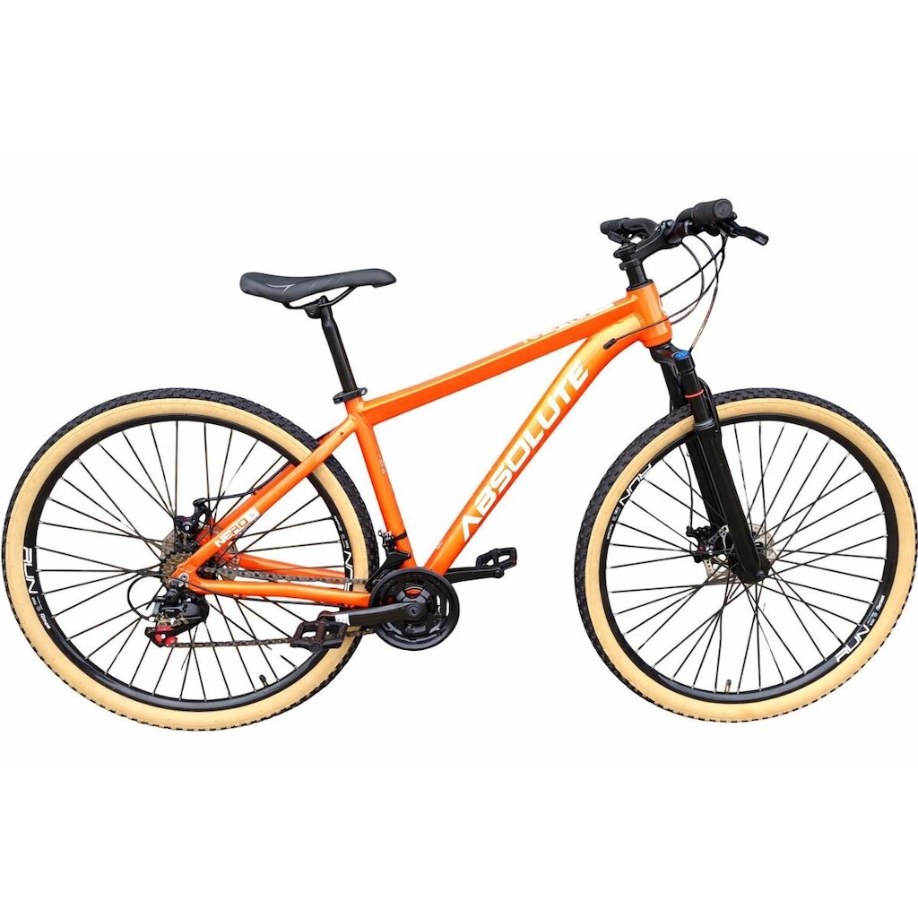 Bicicleta Aro 29 Absolute Nero 5 Alumínio Freio a Disco Garfo Suspensão Mountain Bike 24v