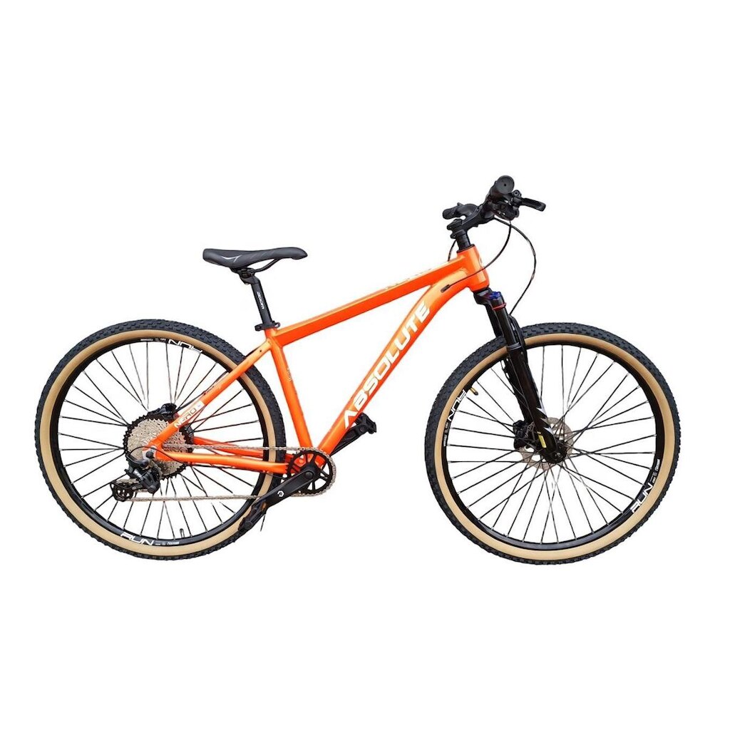 Bicicleta Aro 29 Absolute Nero 5 Alumínio Kit 1x12 Garfo com Trava 12v K7 11/50 Freios Hidráulicos