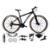 Bicicleta Aro 29 Absolute Nero 5 Câmbios Shimano 24v K7 11/32 Freio Hidráulicos Trava Pneu Faixa - Preto
