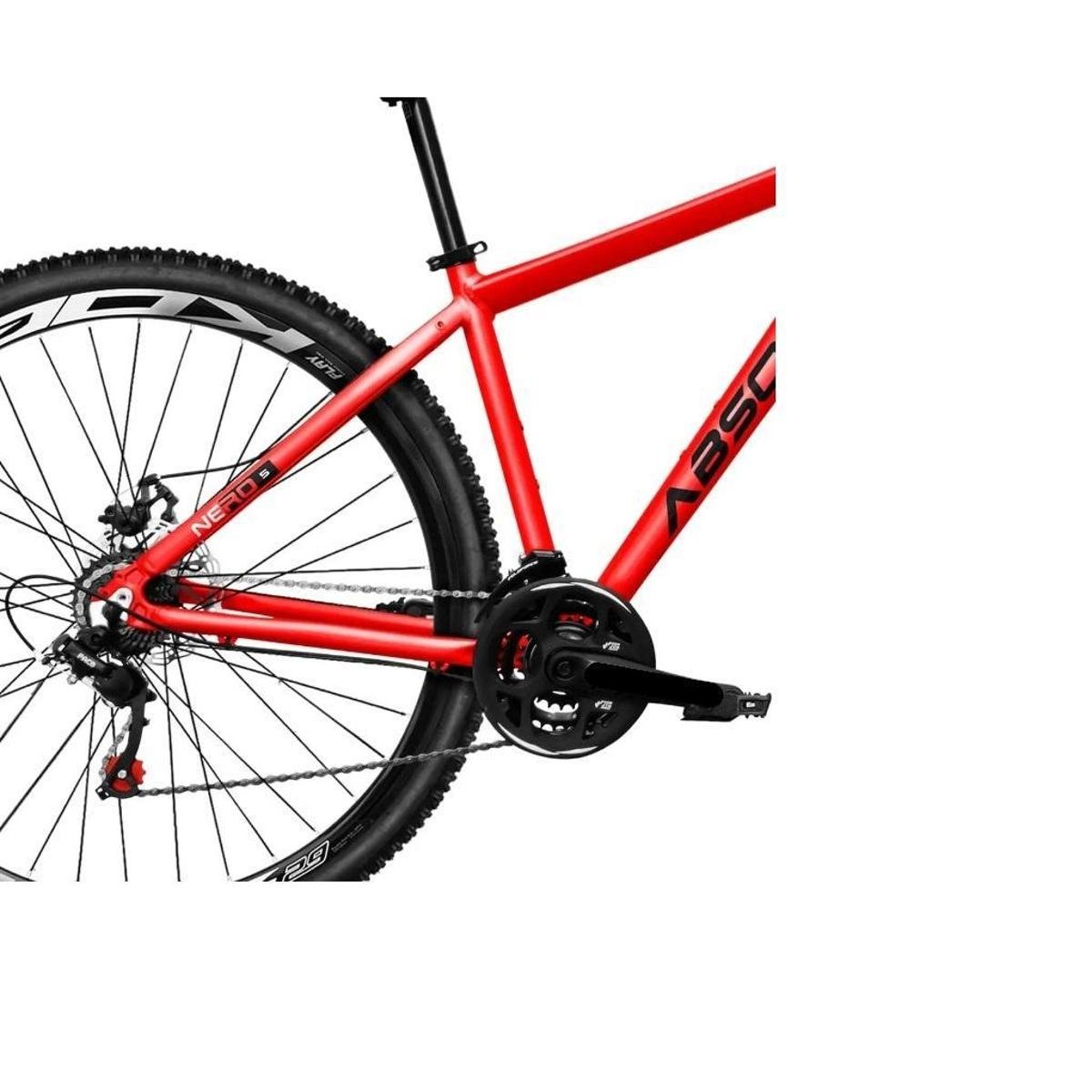 Bicicleta Aro 29 Absolute Nero 5 Câmbios Shimano 24v K7 11/32