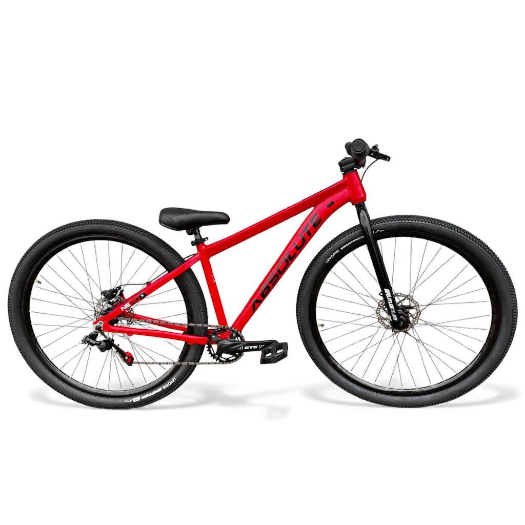 Bicicleta Aro 29 Absolute Nero 5 Freeride K7 Single Freio a Disco Hidraulico Shimano Garfo Rigido