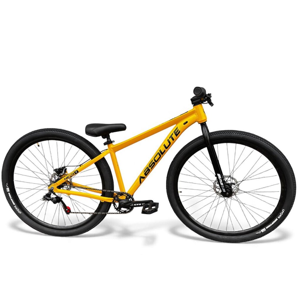 Bicicleta Aro 29 Absolute Nero 5 Freeride K7 Single Freio a Disco Hidraulico Shimano Garfo Rigido