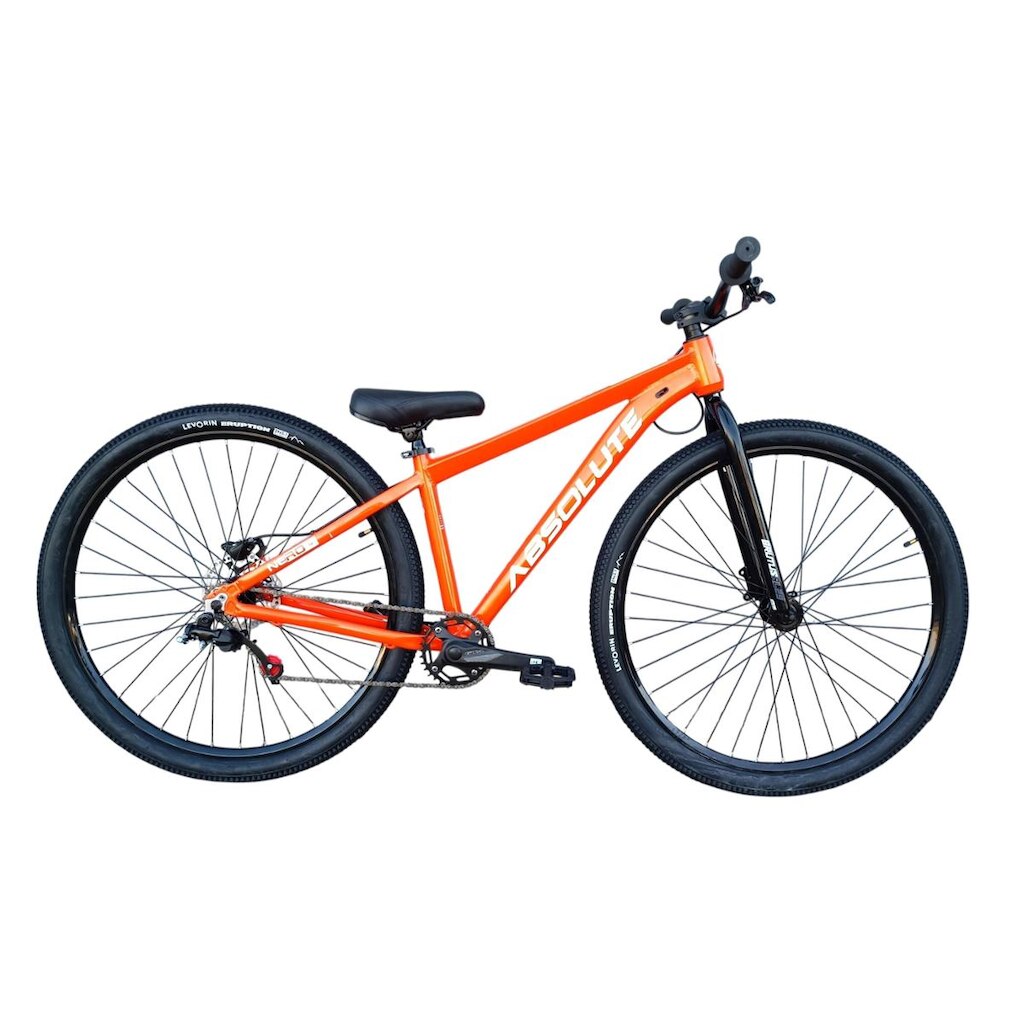 Bicicleta Aro 29 Absolute Nero 5 Freeride K7 Single Freio Hidraulico Shimano MT200 Garfo Rigido
