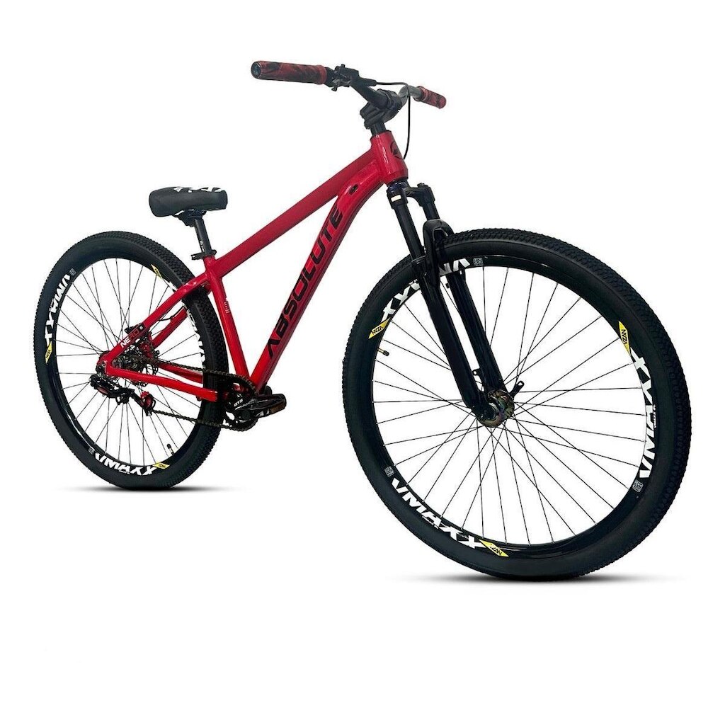 Bicicleta Aro 29 Absolute Nero 5 Freeride Single Freio Hidraulico Shimano Aros Vmaxx Garfo com Trava