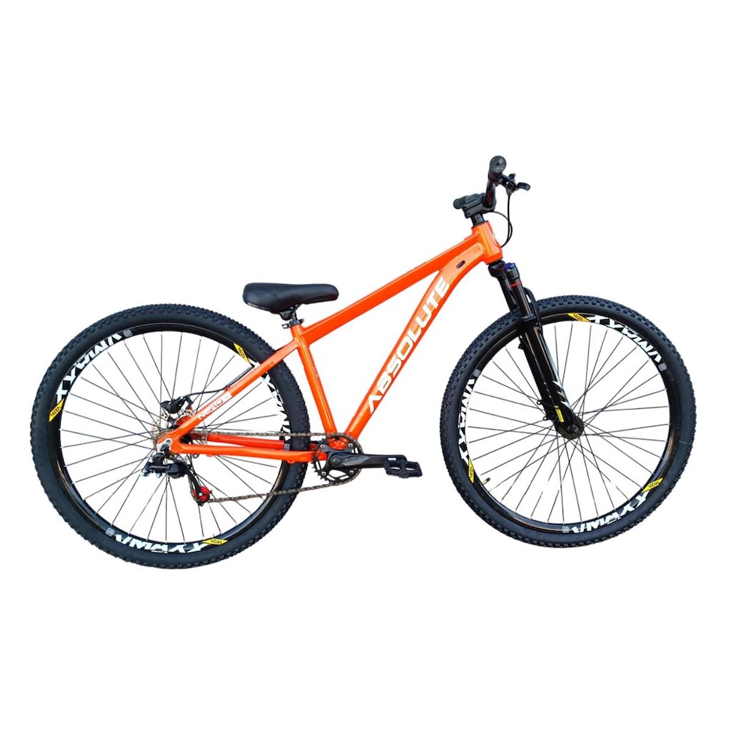 Bicicleta Aro 29 Absolute Nero 5 Freeride Single Freio Hidraulico Shimano Garfo com Trava Aro Vmaxx