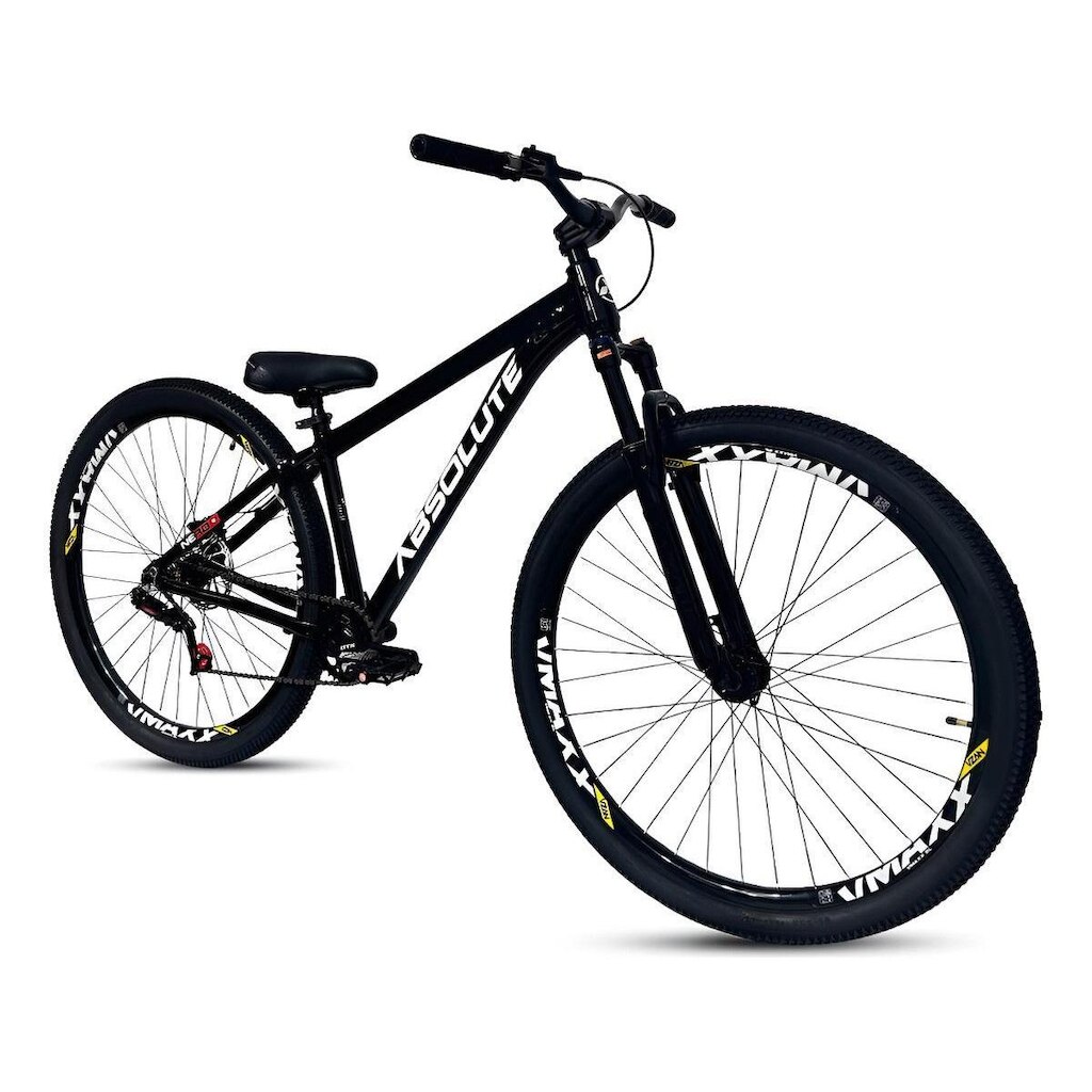 Bicicleta Aro 29 Absolute Nero 5 Freeride Single Freio Hidraulico Shimano Garfo com Trava Aros Vmaxx