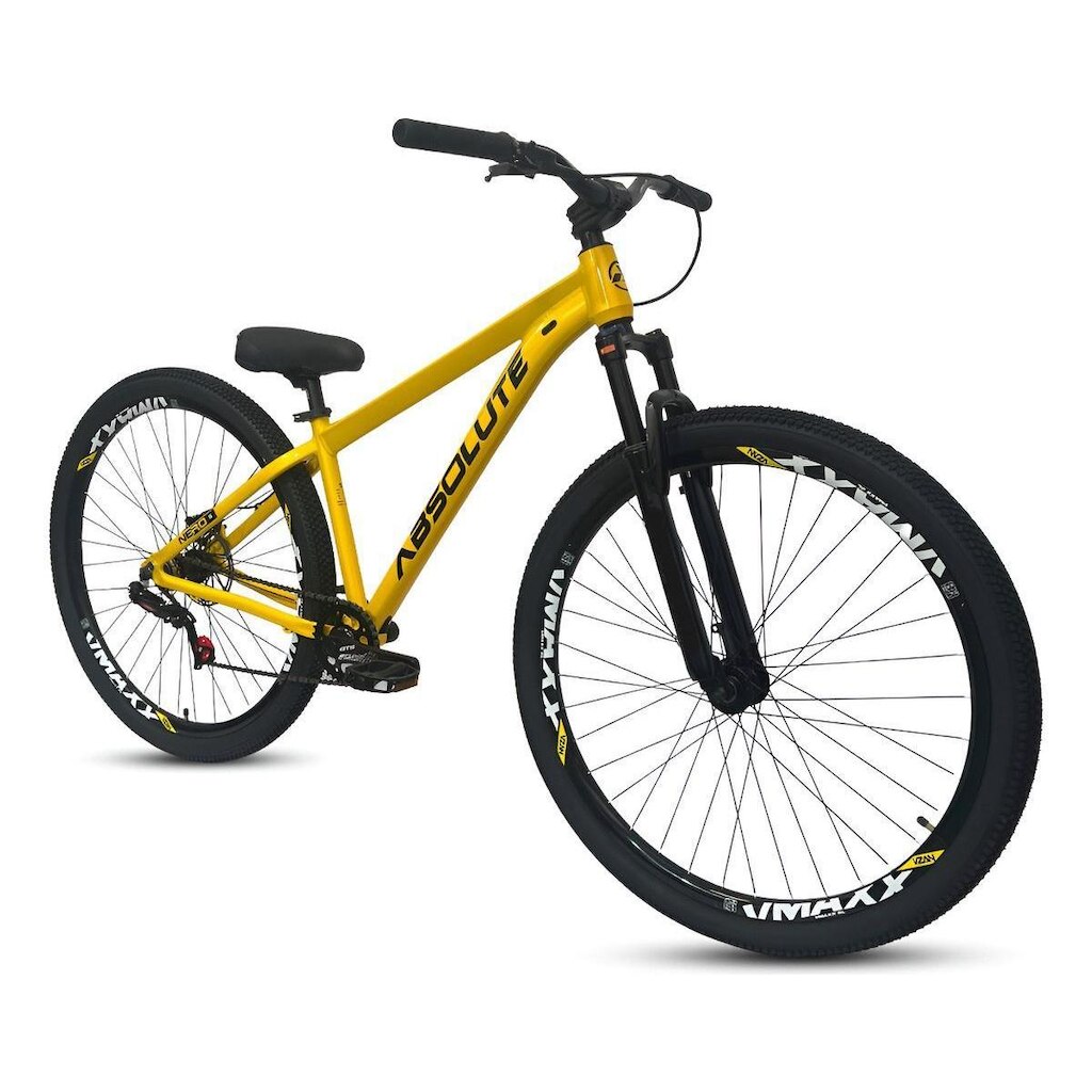 Bicicleta Aro 29 Absolute Nero 5 Freeride Single Freio Hidraulico Shimano Garfo com Trava Aros Vmaxx