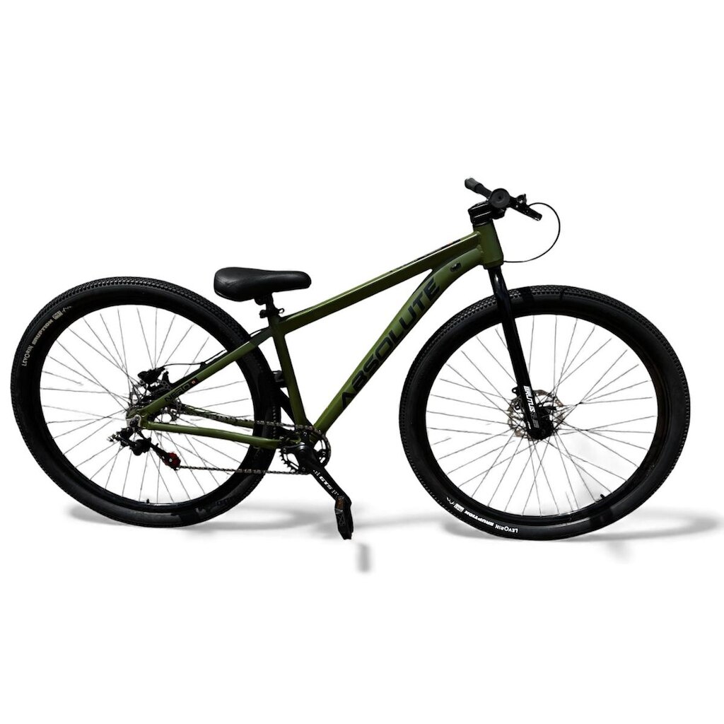 Bicicleta Aro 29 Absolute Nero 5 Freeride Single K7 Freio a Disco Hidraulico Shimano Garfo Rigido