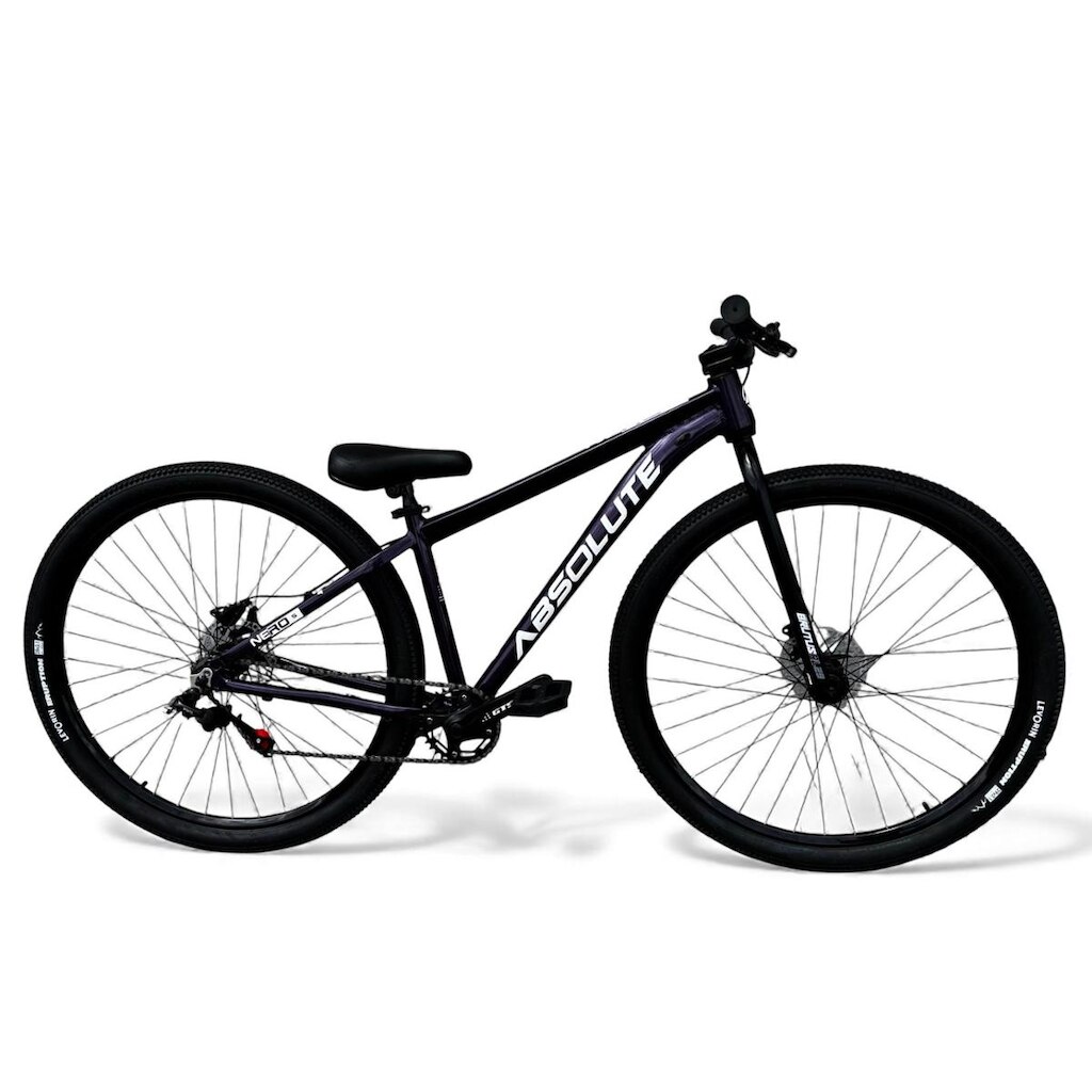 Bicicleta Aro 29 Absolute Nero 5 Freeride Single K7 Freio a Disco Hidraulico Shimano Garfo Rigido